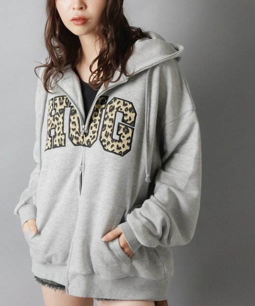 SPINNS（スピンズ）の「レオパロゴがGALくて可愛い☆Wジップビッグ