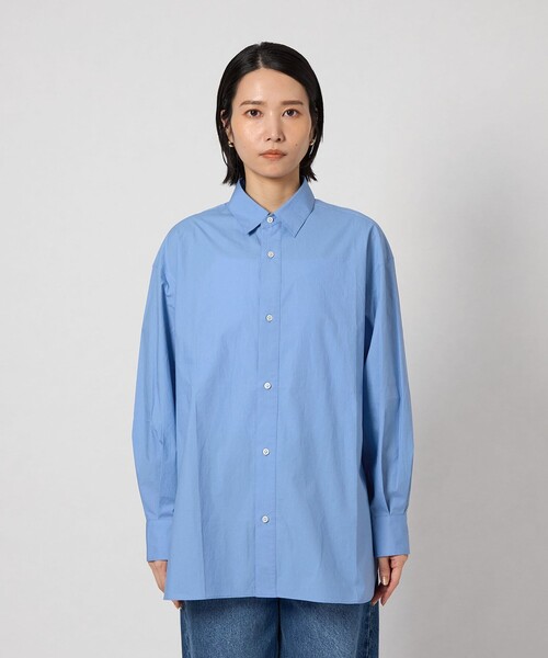 CITEN（シテン）の「＜CITEN＞エッセンシャルシャツ（シャツ/ブラウス・レディース・ワイン/ライトブルー/その他1・M/S）」の12枚目の写真