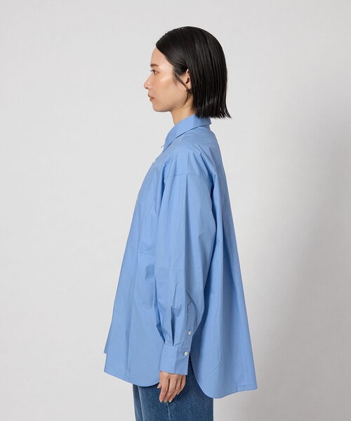 CITEN（シテン）の「＜CITEN＞エッセンシャルシャツ（シャツ/ブラウス・レディース・ワイン/ライトブルー/その他1・M/S）」の13枚目の写真