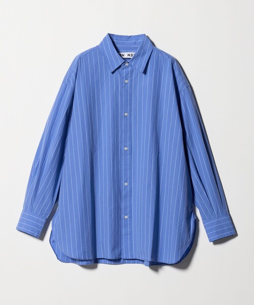 CITEN（シテン）の「＜CITEN＞エッセンシャルシャツ（シャツ/ブラウス・レディース・ワイン/ライトブルー/その他1・M/S）」の15枚目の写真