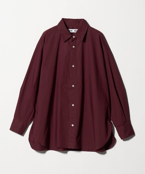 CITEN（シテン）の「＜CITEN＞エッセンシャルシャツ（シャツ/ブラウス・レディース・ワイン/ライトブルー/その他1・M/S）」の21枚目の写真