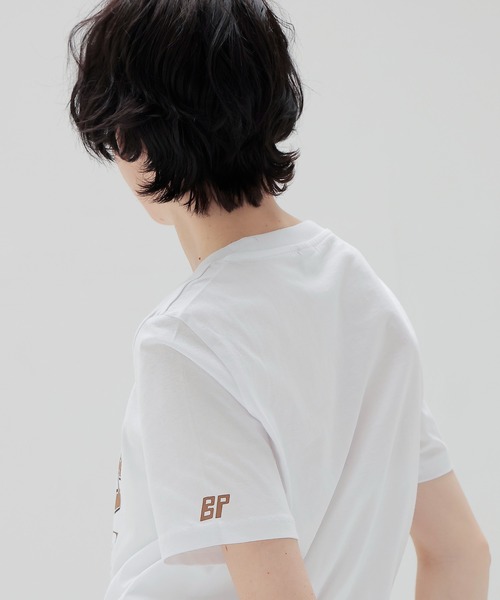 BAUM UND PFERDGARTEN（バウムウンドヘルガーデン）の「BAUM UND PFERDGARTEN / JAWO(フロントロゴハーフスリーブTシャツ 24278)（Tシャツ/カットソー・レディース・ホワイト・36）」の6枚目の写真