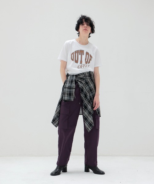 BAUM UND PFERDGARTEN（バウムウンドヘルガーデン）の「BAUM UND PFERDGARTEN / JAWO(フロントロゴハーフスリーブTシャツ 24278)（Tシャツ/カットソー・レディース・ホワイト・36）」の7枚目の写真