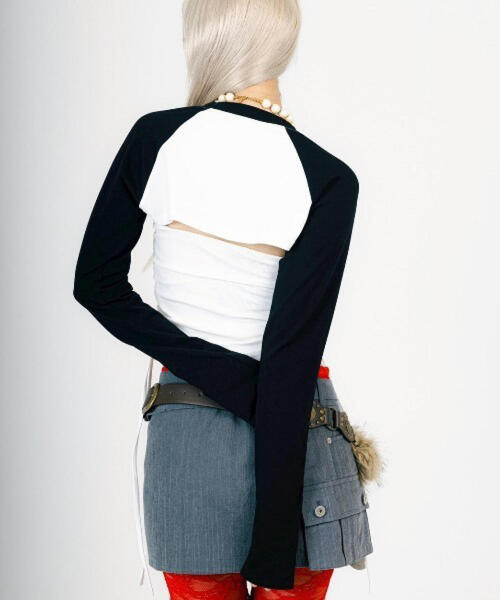 MITSUKI/ミツキ/3WAY DESIGN TOPS（Tシャツ/カットソー）｜ROYAL FLASH