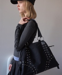 Birthday room（バースデイルーム）の「【1泊2日対応】スタッズ付きトートBAG/studded tote bag（トートバッグ）」