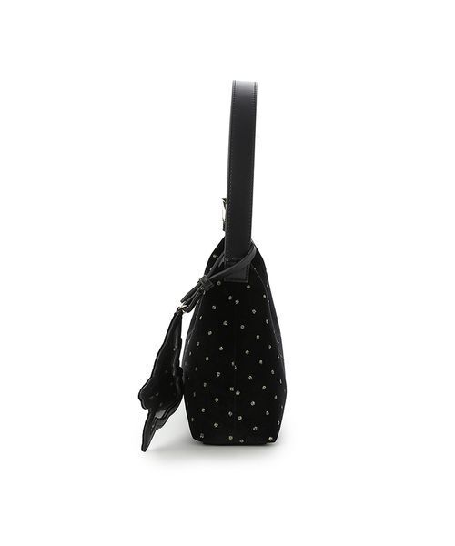 LILY BROWN（リリーブラウン）の「【LILY BROWN ×ANNA SUI】バタフライミラーチャーム付きバッグ（ハンドバッグ・レディース・ブラウン/ブラック/ライトブルー・F）」の18枚目の写真