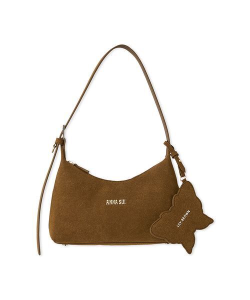 【LILY BROWN ×ANNA SUI】バタフライミラーチャーム付きバッグ LILY BROWN ×ANNA SUI】バタフライミラーチャーム付きバッグ