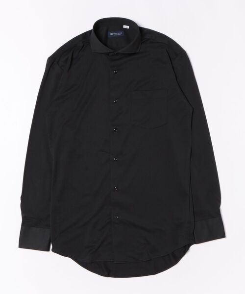 TOKYO SHIRTS(トウキョウシャツ)の「形態安定ノンアイロン ホリゾンタルワイド 長袖ストレッチビジネスワイシャツ(ビジネスシャツ・メンズ・ブラック・首回り43cm-裄丈86cm/首回り39cm-裄丈80cm/首回り39cm-裄丈84cm/首回り41cm-裄丈82cm/首回り41cm-裄丈86cm/首回り42cm-裄丈82cm/首回り43cm-裄丈82cm/首回り37cm-裄丈80cm/首回り37cm-裄丈84cm/首回り42cm-裄丈86cm)」の6枚目の写真