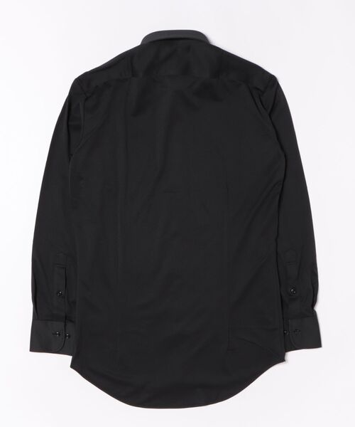 TOKYO SHIRTS(トウキョウシャツ)の「形態安定ノンアイロン ホリゾンタルワイド 長袖ストレッチビジネスワイシャツ(ビジネスシャツ・メンズ・ブラック・首回り43cm-裄丈86cm/首回り39cm-裄丈80cm/首回り39cm-裄丈84cm/首回り41cm-裄丈82cm/首回り41cm-裄丈86cm/首回り42cm-裄丈82cm/首回り43cm-裄丈82cm/首回り37cm-裄丈80cm/首回り37cm-裄丈84cm/首回り42cm-裄丈86cm)」の7枚目の写真