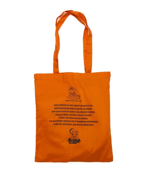 Randy’s Donuts ランディーズドーナツ トートバッグ RANDY'S DONUTS/ランディーズドーナツ ICONIC DONUTS TOTE BAG