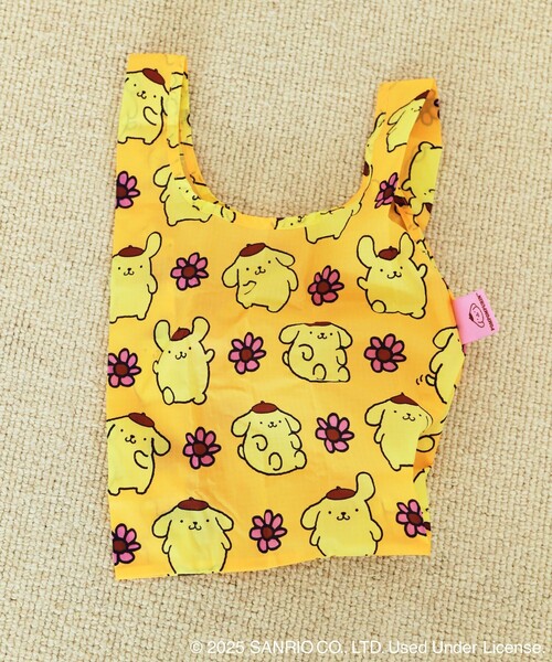 BAGGU（バグー）の「BAGGU/バグゥ BABY BAGGU SANRIO サンリオ ナイロン ベイビーバグゥ（エコバッグ/サブバッグ・レディース・オレンジ/ピンク/ブルー/ネイビー・ONE SIZE）」の4枚目の写真