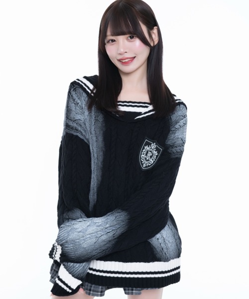 TRAVAS TOKYO（トラバス トウキョウ）の「Furry bear Balloon sleeve