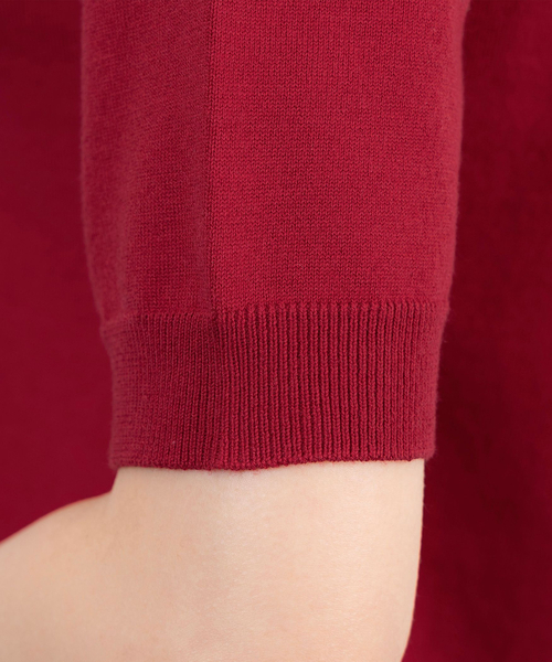セール】【NARACAMICIE】【ツインニット対応】調温ニット5分袖プル