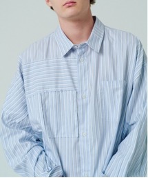 【ADAMPATEK/アダムパテック】James Fabric anarchy shirt アナーキーシャツ