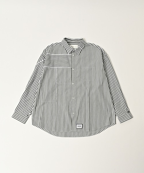 ADAM PATEK(アダムパテック)の「【ADAMPATEK/アダムパテック】James Fabric anarchy shirt アナーキーシャツ(シャツ/ブラウス・レディース・ブルー/グリーン・2/1)」の22枚目の写真