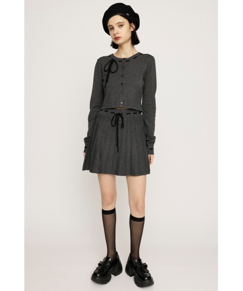 セール】KNIT PLEATS SET UP ニット プリーツ セットアップ 秋服 冬服