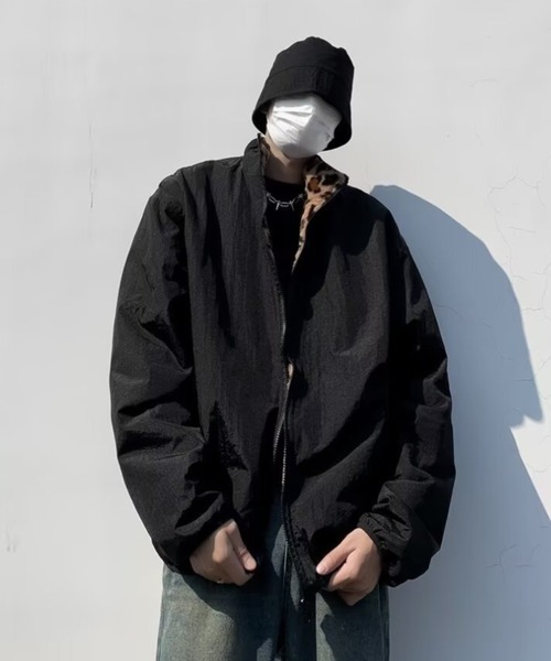 セール】リバーシブルレオパードボアジャケット（その他アウター