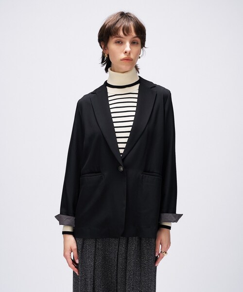 セール】【セットアップ／手洗い可】ポイントカラーテーラード