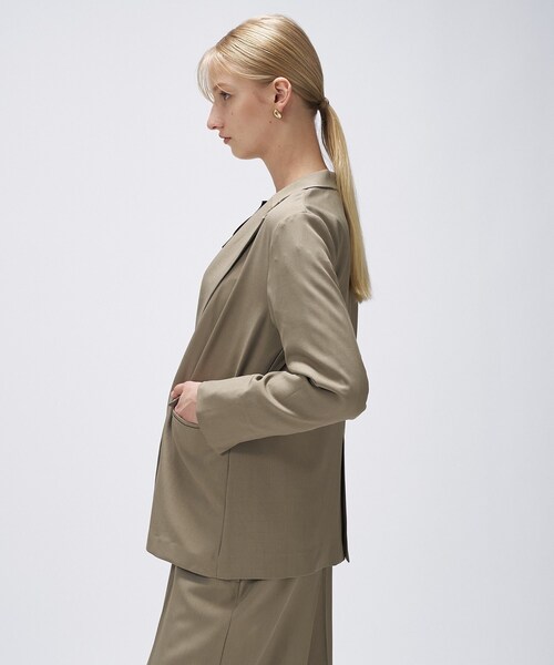 セール】【セットアップ／手洗い可】ポイントカラーテーラード