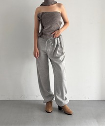 U L I K A SANCTUS（ウリカサンクトゥス）の「ULIKASANCTUS Curtain jersey pants（スウェットパンツ）」