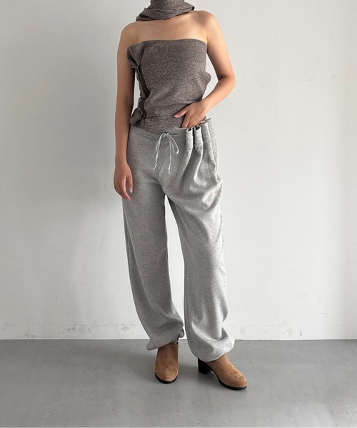 ULIKASANCTUS Curtain jersey pants