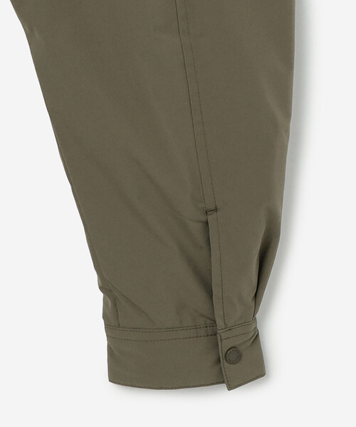 ORCIVAL（オーシバル）の「ORCIVAL | ポリタイプライター ギャザーロングライトアウター WOMEN（ワンピース・レディース・ベージュ系その他/ブラック・1）」の6枚目の写真