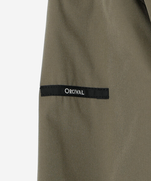 ORCIVAL（オーシバル）の「ORCIVAL | ポリタイプライター ギャザーロングライトアウター WOMEN（ワンピース・レディース・ベージュ系その他/ブラック・1）」の11枚目の写真