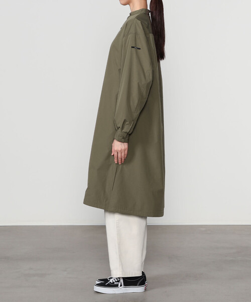 ORCIVAL（オーシバル）の「ORCIVAL | ポリタイプライター ギャザーロングライトアウター WOMEN（ワンピース・レディース・ベージュ系その他/ブラック・1）」の13枚目の写真