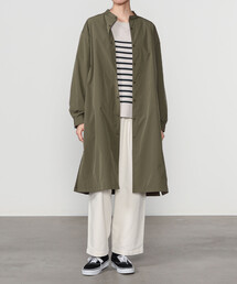 ORCIVAL | ORCIVAL | ポリタイプライター ギャザーロングライトアウター WOMEN(ワンピース)