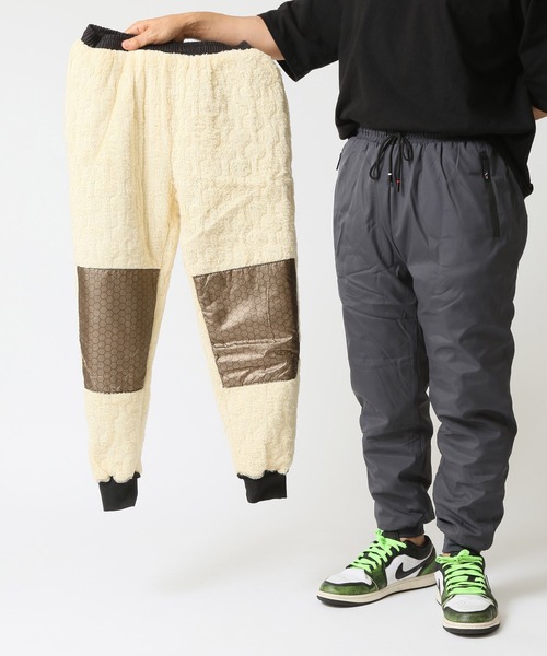 ARCADE（アーケード）の「裏ボア＆裏アルミ ジョガーウォームパンツ / 暖パン（その他パンツ・メンズ・ブラック系2/グレー系1/グレー系2/ブラック系1・L/XL/2XL/M）」の4枚目の写真