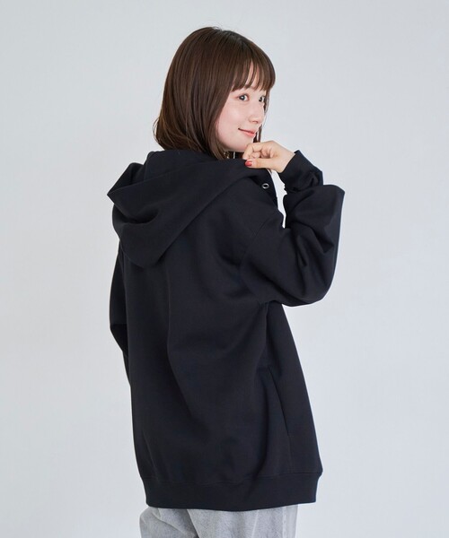 coen(コーエン)の「クリーンプラススウェットスナップボタンパーカー【防汚(食品汚れ)、UVカット】(その他アウター・メンズ・ライトグレー/ダークグレー/ブラック・M/S/XL/L)」の7枚目の写真