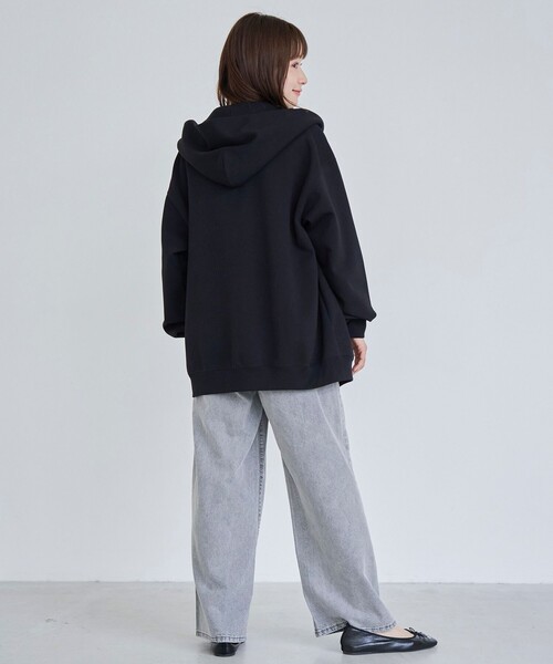 coen(コーエン)の「クリーンプラススウェットスナップボタンパーカー【防汚(食品汚れ)、UVカット】(その他アウター・メンズ・ライトグレー/ダークグレー/ブラック・M/S/XL/L)」の10枚目の写真