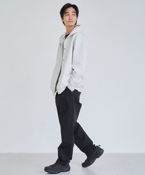 coen(コーエン)の「クリーンプラススウェットスナップボタンパーカー【防汚(食品汚れ)、UVカット】(その他アウター・メンズ・ライトグレー/ダークグレー/ブラック・M/S/XL/L)」の17枚目の写真