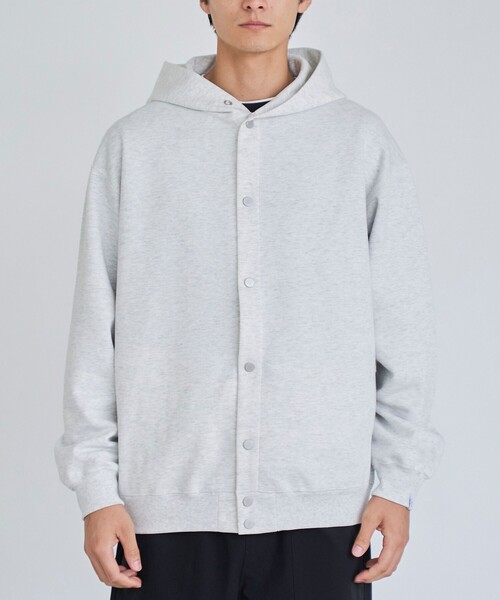 coen(コーエン)の「クリーンプラススウェットスナップボタンパーカー【防汚(食品汚れ)、UVカット】(その他アウター・メンズ・ライトグレー/ダークグレー/ブラック・M/S/XL/L)」の19枚目の写真