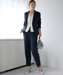 ⭐︎そらいろっく様⭐︎黒のビジネスパンツスーツ 038 navy セレモニー