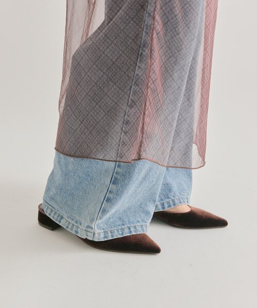 mystic(ミスティック)の「ポインテッドトゥ ベロアパンプス(パンプス・レディース・ブラウン/ブラック・36/37/38)」の10枚目の写真