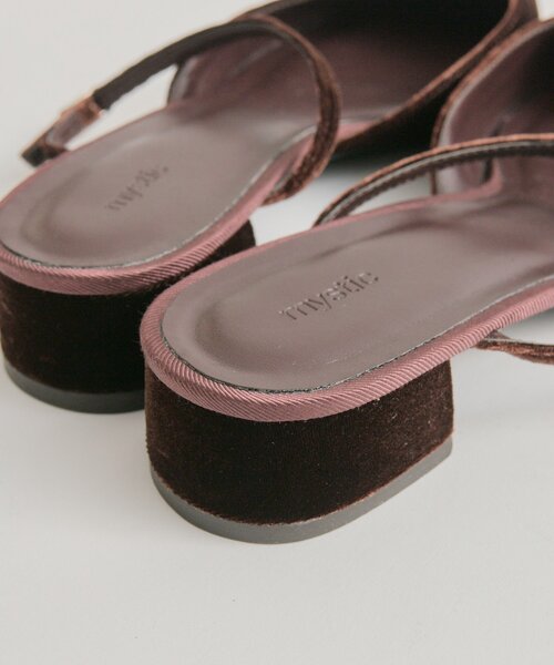 mystic(ミスティック)の「ポインテッドトゥ ベロアパンプス(パンプス・レディース・ブラウン/ブラック・36/37/38)」の19枚目の写真