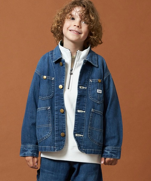 Lee スウェット生地カバーオールジャケット／L Lee（リー） カバーオール ロコジャケット アウター 裏キルト