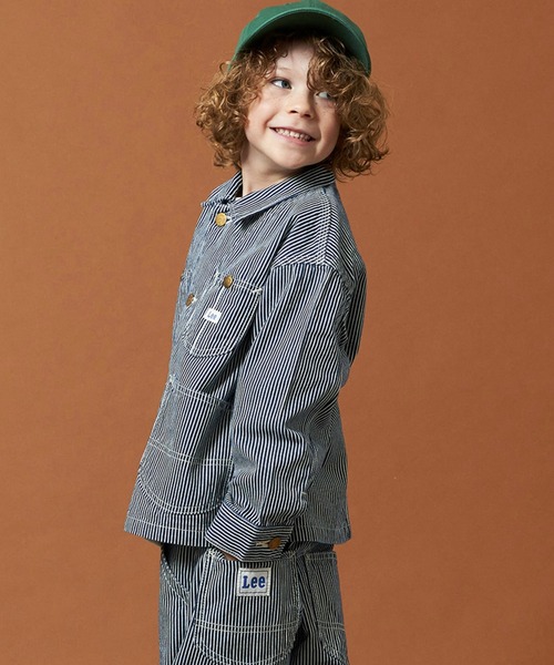 Lee/リー【110-160cm】キッズ ロコジャケット/カバーオール 高品質綿