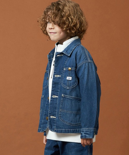 Lee/リー【110-160cm】キッズ ロコジャケット/カバーオール 高品質綿