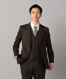 COMME CA MEN（コムサメン）の「【セットアップ対応】チェルッティ プレステージ super130's ウールギャバ ジャケット（スーツジャケット・メンズ）」
