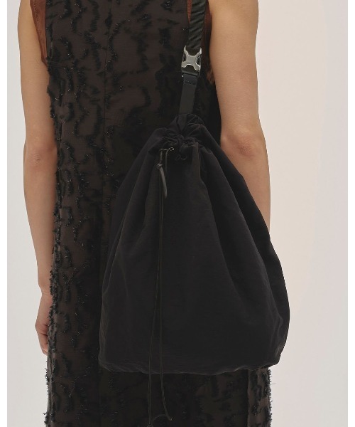 TODAYFUL（トゥデイフル）の「TODAYFUL Nylon Back Pack 12421028（バックパック/リュック・レディース・ブラック/バーガンディー・FREE）」の7枚目の写真