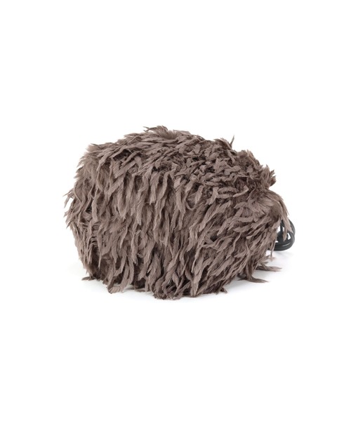 T・S・L（ティーエスエル）の「フェザーファー2way巾着ショルダーバッグ（ショルダーバッグ・レディース・アイボリー/ブラック/チャコール・FREE）」の17枚目の写真