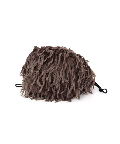 T・S・L（ティーエスエル）の「フェザーファー2way巾着ショルダーバッグ（ショルダーバッグ・レディース・アイボリー/ブラック/チャコール・FREE）」の20枚目の写真