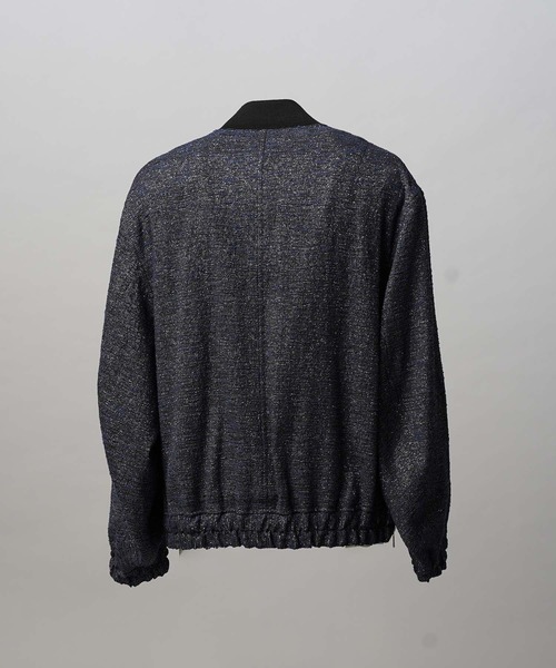 UNISEX》【Italian Dead Stock Fabric】Prime-Over MA-1 Bomber Jacket