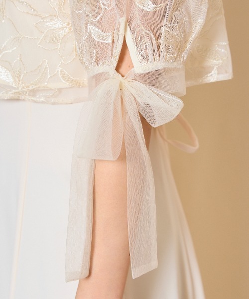 WILLSELECTION(ウィルセレクション)の「リボンスリーブブラウス(シャツ/ブラウス・レディース・ライトグレー/アイボリー/ブラック・FREE)」の19枚目の写真