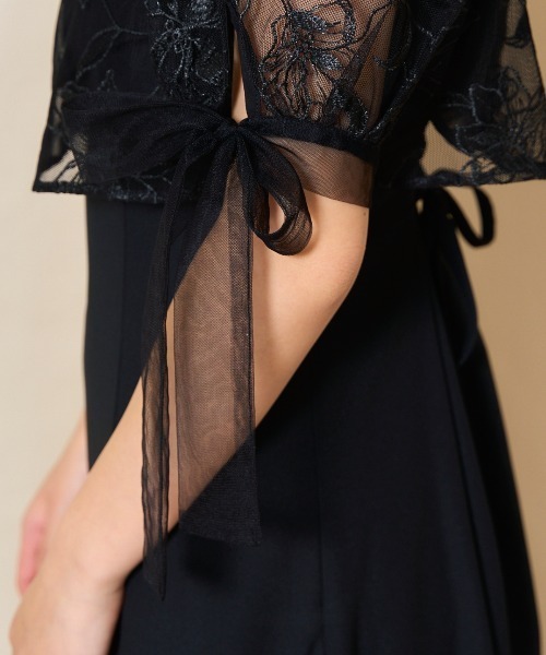 WILLSELECTION(ウィルセレクション)の「リボンスリーブブラウス(シャツ/ブラウス・レディース・ライトグレー/アイボリー/ブラック・FREE)」の9枚目の写真