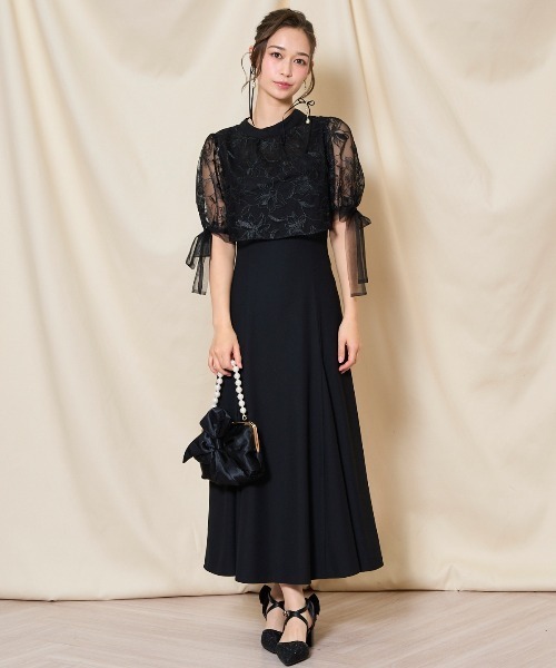 WILLSELECTION(ウィルセレクション)の「リボンスリーブブラウス(シャツ/ブラウス・レディース・ライトグレー/アイボリー/ブラック・FREE)」の20枚目の写真