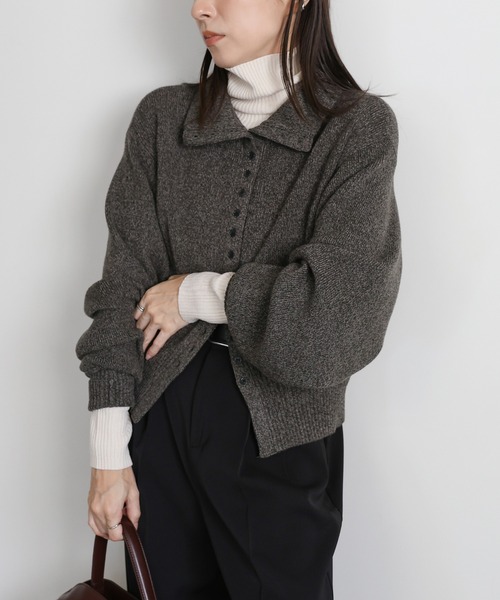 極美品✨PLEATS PLEASE 変形カーディガン 希少デザイン ハイネック y842-1palegray.jpg?fitin=720:720