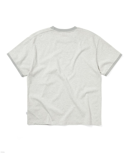 thisisneverthat(ディスイズネバーザット)の「TNT_Mickey_Ringer Tee(Tシャツ/カットソー・メンズ・レッド/ライトグレー・XL/M/L/S)」の4枚目の写真